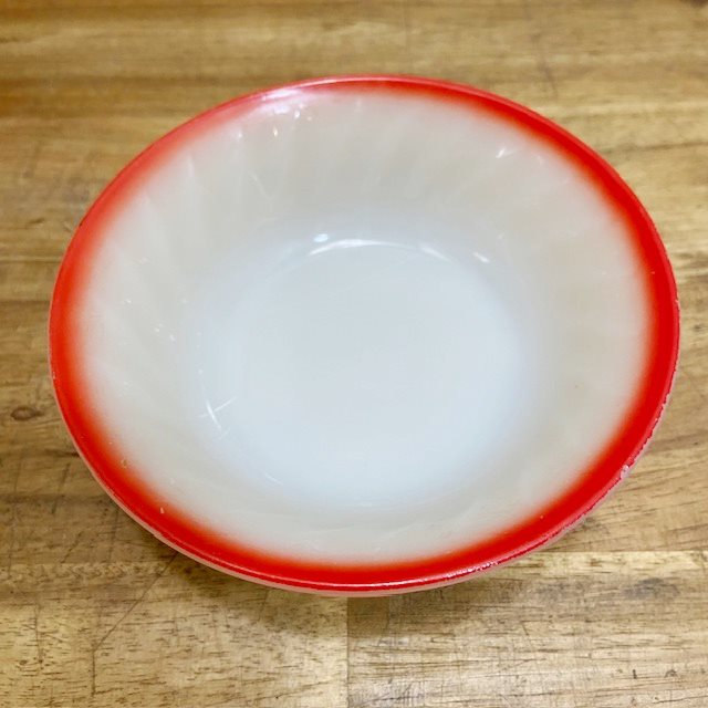 Fire King Sunrise Fruit Bowl 【B8296】 - 画像 (5)