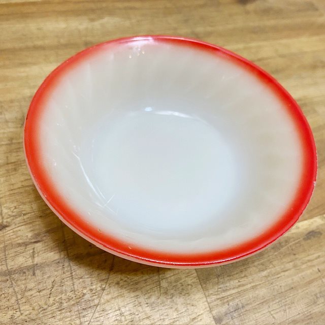 Fire King Sunrise Fruit Bowl 【B8296】 - 画像 (6)