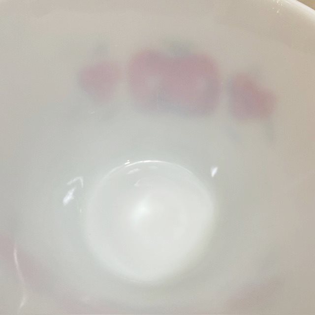 Fire King Apples and Cherries Mixing Bowl 【B8297】 - 画像 (9)