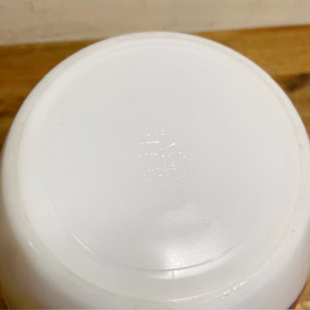 Fire King Apples and Cherries Mixing Bowl 【B8297】 - 画像 (11)