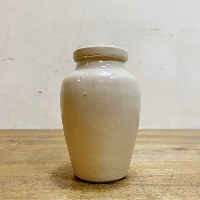 Antique Virol Stoneware Jar【B6412 】 - 画像 (4)
