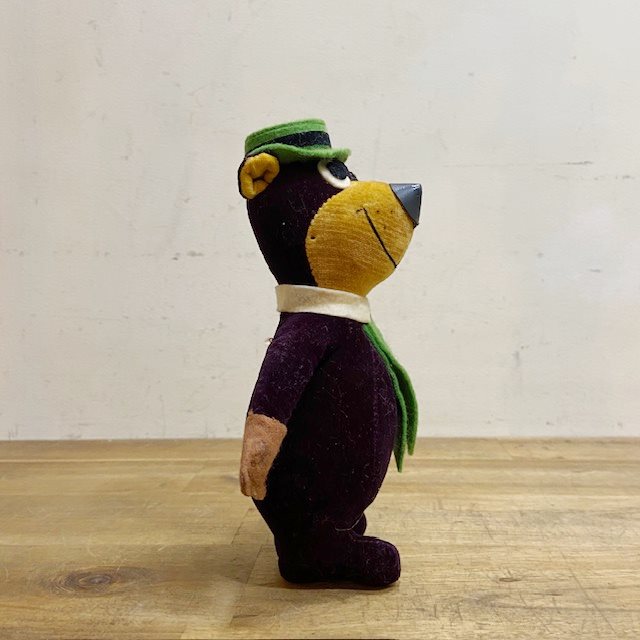 Vintage Yogi Bear Plush Doll【B8335】 - 画像 (5)