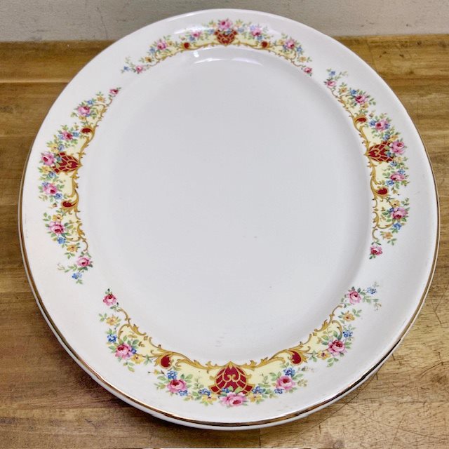 Vintage Homer Loughlin Oval Serving Platter【B8098】 - 画像 (5)