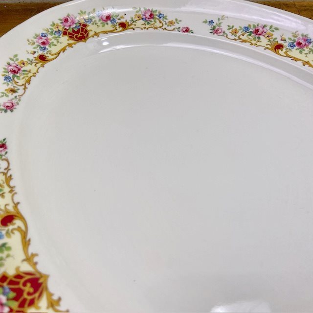 Vintage Homer Loughlin Oval Serving Platter【B8098】 - 画像 (7)