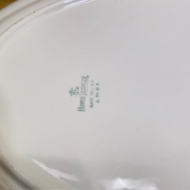 Vintage Homer Loughlin Oval Serving Platter【B8098】 - 画像 (10)