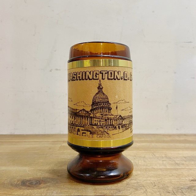 Vintage Washington D.C. Souvenir Glass【B5299】 - 画像 (2)