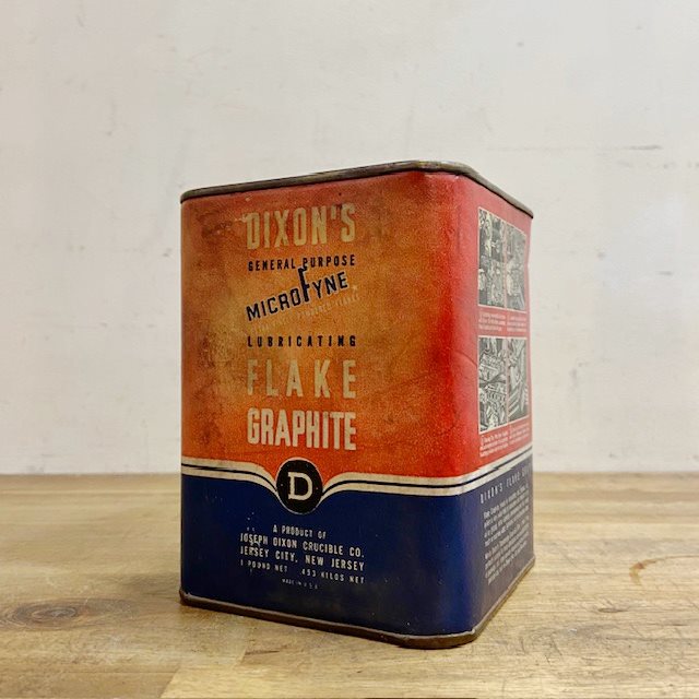 Dixon's Flake Graphite Vintage Tin 【B6190】 - 画像 (2)