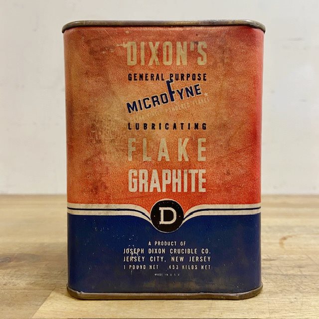 Dixon's Flake Graphite Vintage Tin 【B6190】 - 画像 (6)