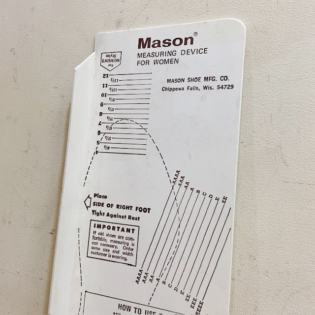 Vintage Mason Shoe Mfg Shoe Sizer【B5285】 - 画像 (5)