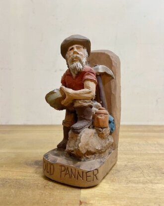 Vintage J.Vincent Studios Old Panner Figurine 【B5411】