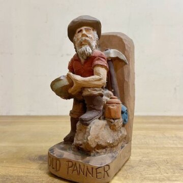 Vintage J.Vincent Studios Old Panner Figurine 【B5411】