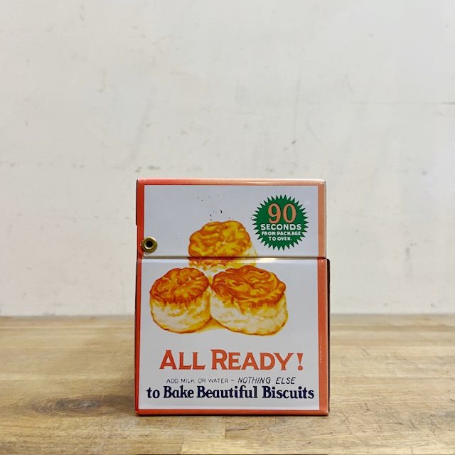 Vintage Metal Recipe Box 【B9599】 - 画像 (5)