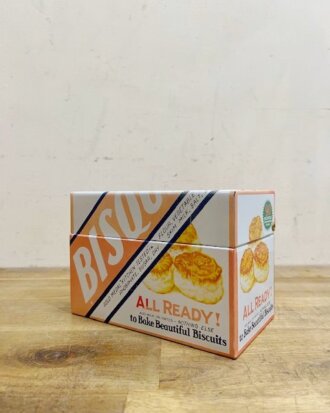 Vintage Metal Recipe Box 【B9599】