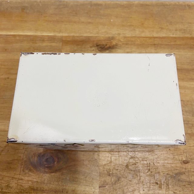 Vintage Metal Recipe Box 【B8654】 - 画像 (9)