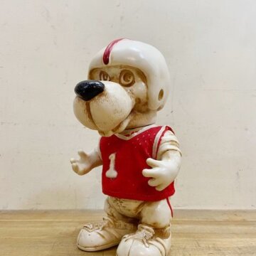 Vntage Creative Mfg Inc Football Dog Bank【B8905】