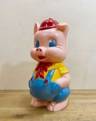 Vintage Pig Coin Bank【B8872】