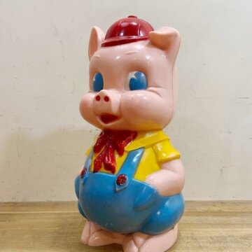 Vintage Pig Coin Bank【B8872】