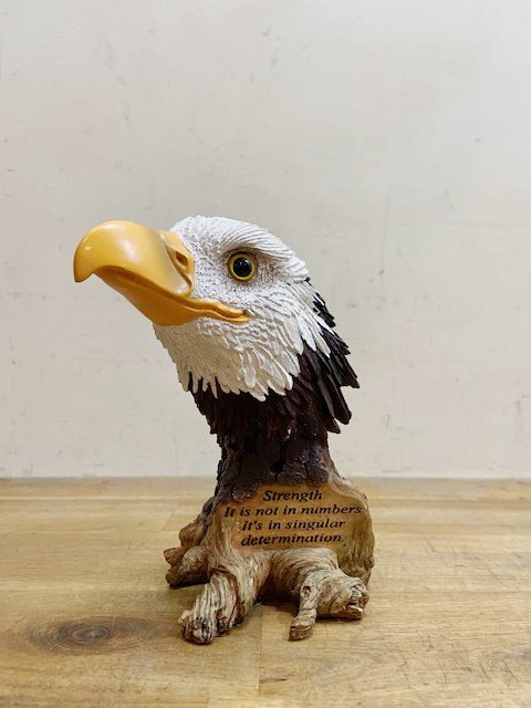 Vintage Eagle Head Figurine【B9684】