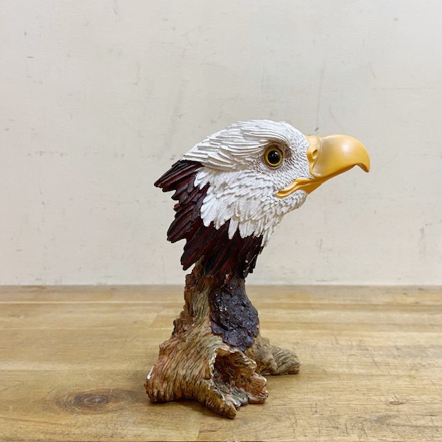 Vintage Eagle Head Figurine【B9684】 - 画像 (5)