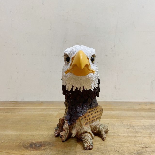 Vintage Eagle Head Figurine【B9684】 - 画像 (6)