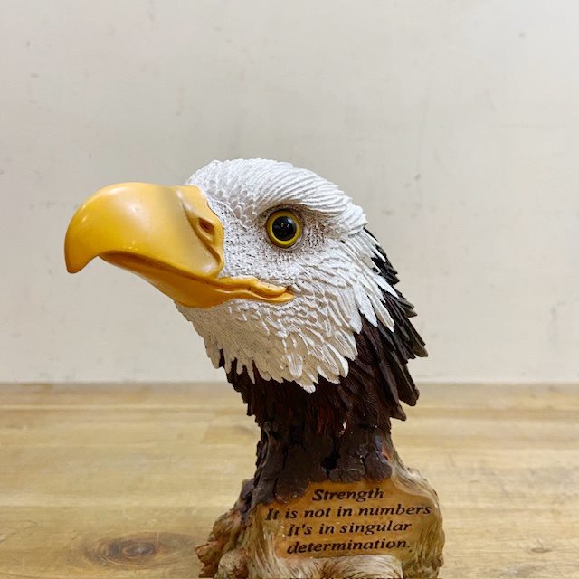 Vintage Eagle Head Figurine【B9684】 - 画像 (7)