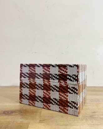 Vintage Metal Recipe Box 【B8628】