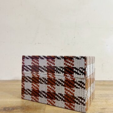 Vintage Metal Recipe Box 【B8628】