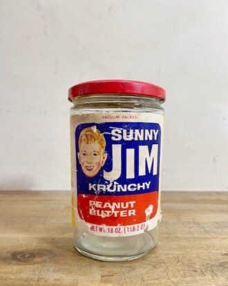 Vintage Peanut Butter Jar【B9728】