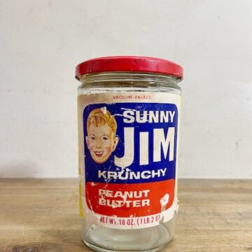 Vintage Peanut Butter Jar【B9728】