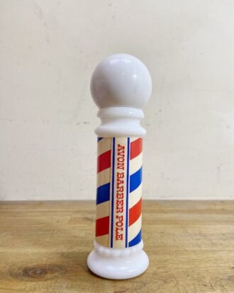 Vintage Avon Barber Pole Bottle【B9689】